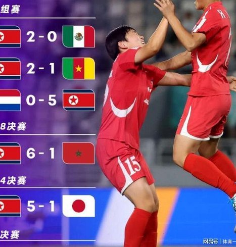 朝鲜女足5-1淘汰中国台北女足，半决赛将对阵中国女足